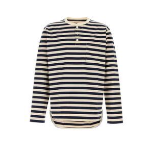 Junya Watanabe Men Embroidered Cotton Oversize T-Shirt